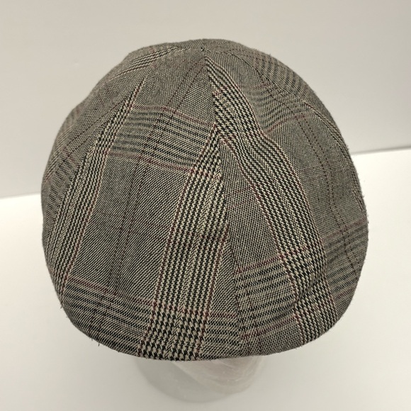 Plaid flat cap - Picture 3 of 7